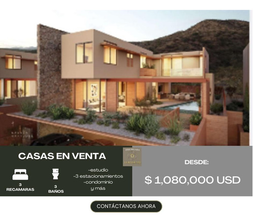Casa En Condominio En Desarrollo Laderas De San Jose, Los Cabos, Baja California Sur