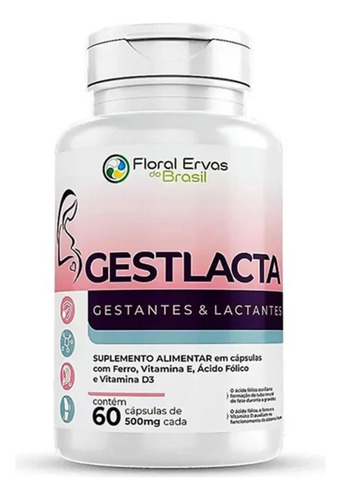 Amamantamiento Gestantes Embarazadas Gestlacta 60 Capsulas 