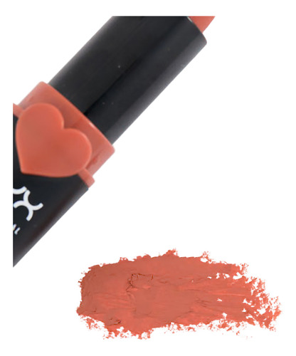 Labial Nyx Suede Matte Lipstick Peach Dont Kill My Vibe