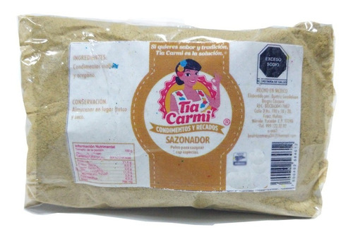 Sazonador O Marinador En Polvo 1 Kg Tia Carmi