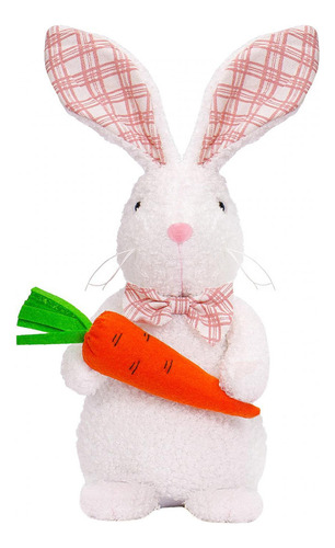 Muñeco De De Pascua, Animal De Sosteniendo Zanahoria