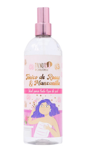 Tonico Agua De Rosas Y Manzanilla Gigant - mL a $52