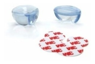Imagen 2 de 4 de Esquineros Redondos Transparentes De Silicona - Baby Innovat