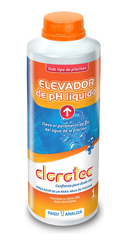 Kit Clorotec Elevador De Ph (liquido) X 5 Unidades X 1 Lts