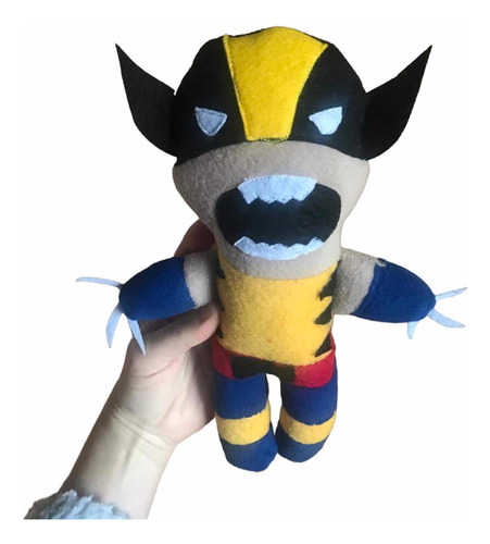 Peluche De Wolverine De 30 Cm Personalizado