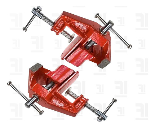 Mini Torno Bancada Aço Base Fixo Mini Morsa 75mm - Sparta