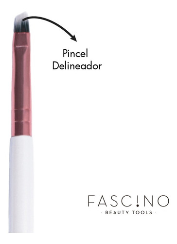 Set 7 Brochas Y Pinceles De Maquillaje Crueltyfree Fascino