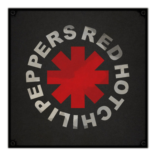 #145 - Cuadro Vintage 30 X 30 Cm / Red Hot Chilli Peppers