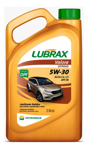 Lubrax Offroad 5w-30 C2/c3