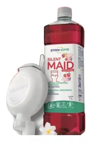 Silent Maid Herbal (Limpiador concentrado para sanitarios) Para descargas  de limpieza Rinde 140 Descargas Ev…
