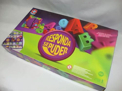 Brinquedo Jogo Responda Se Puder Estrela Com Nova Categoria