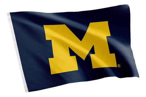 University Of Michigan Flag Wolverines Um U Of M Flags ...