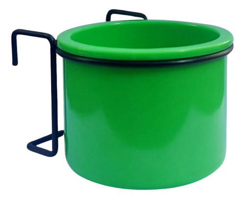 Comedouro Comilão 170 Ml - Calopsita E Ring Neck - Verde