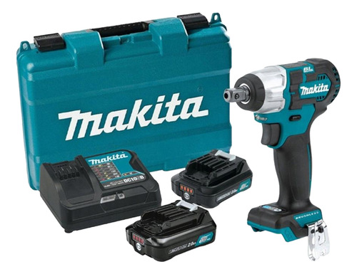 Llave Impacto 18v Makita Tw160dwae 3/8 12v Cxt+2 Bat 2a+carg
