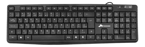 Teclado Monocron Slim Mn8239 Usb - Preto