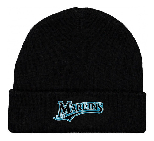 Gorro Lana Beanie Pasamontañas Miami Marlins Beisbol Phr