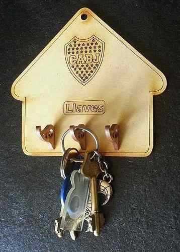 Imagen 5 de 6 de 15 Porta Llaves Pared Souvenirs Recuerdo Madera Fibrofacil