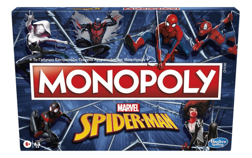 Juego De Mesa Monopoly Spiderman Hasbro