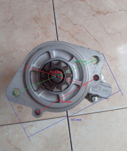 Imagen 6 de 6 de Burro Arranque Mitsubishi Montacargas Motor S4s S4e S4q S4l