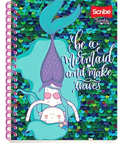 Scribe, Twinkle, Cuaderno Profesional Espiral Doble De Pasta