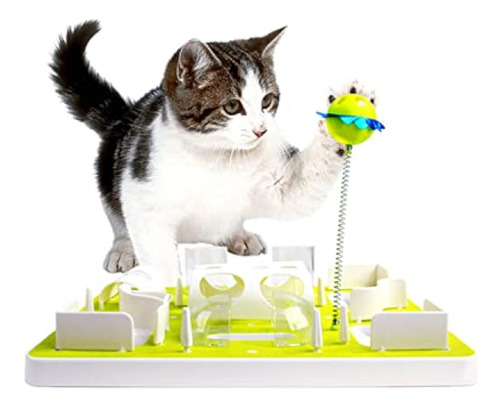 Todo Para Paws Interactives Cat Treat Maze Toy Cat Food Disp