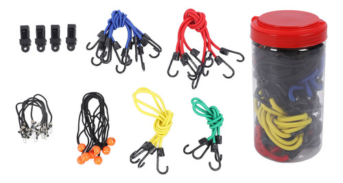 Juego De 32 Cuerdas Elásticas De Alta Elasticidad Y Alta Res