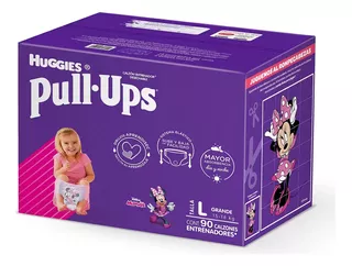 Pañales Huggies Pull Ups Noche Y Dia Etapa 5 Grande 90 Pzas