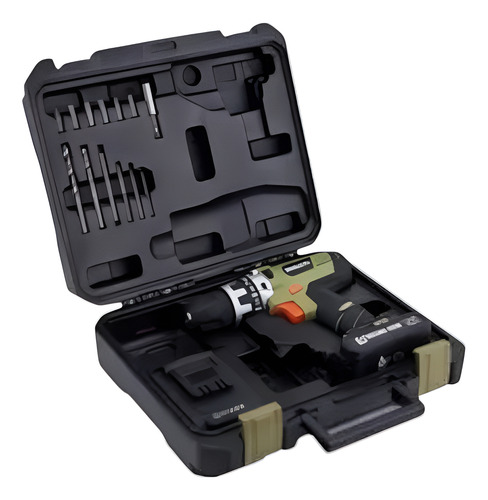 Taladro Inalambrico Philco Ti1401p C/bateria, Maletin Y Acce