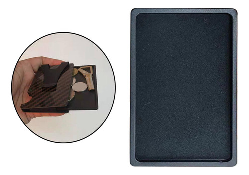 Bandeja Para Monedas, Estuche Para Franela De Aluminio