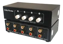 Comprar Switch Box Rca 4 En 1: Selector De Audio Pasivo Eficiente