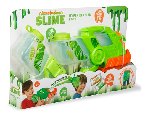 Nickelodeon Hyper Blaster Plus Extra Tank Pack With 10 Sache
