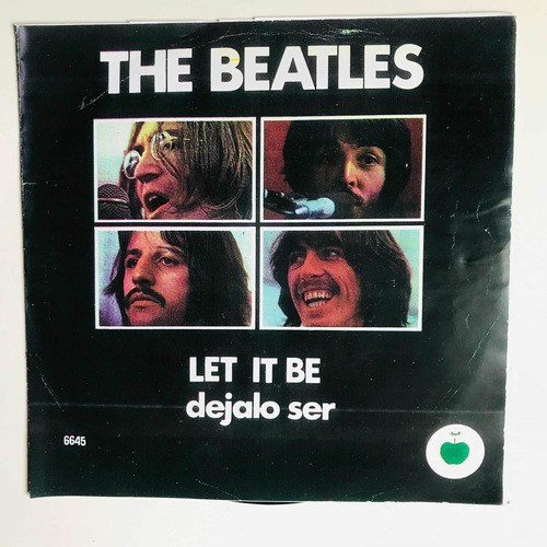 Disco De Vinilo De The Beatles/déjalo Ser-sabes Mi Nombre