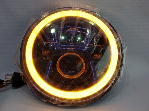 Imagen 5 de 7 de Faro Led Redondo 7 Pulgadas