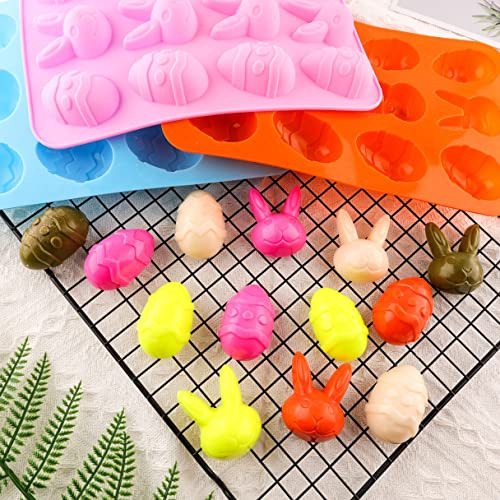 Molde De Silicona Para Huevos De Pascua, Moldes De Silicona