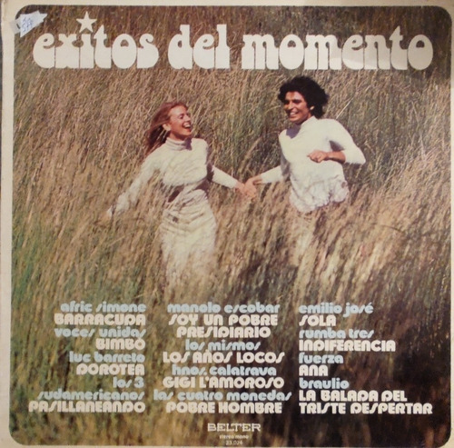 Vinilo Lp De Exitos Del Momento - Las Cuatro Moneda (xx577 (Usado)