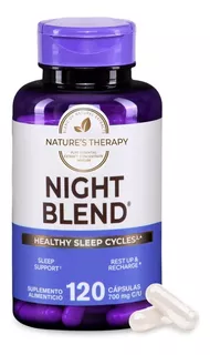 Night Blend, Sueño Reparador Descanso 100% Natural, Nt® Sabor Sin sabor