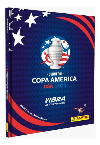 Copa América U S A 2024 Panini Tapa Dura Sellado Pasta Dura