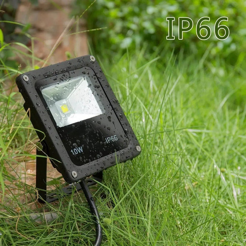 Reflector Led 10w Blanco Bajo Consumo Alta Potencia Exterior