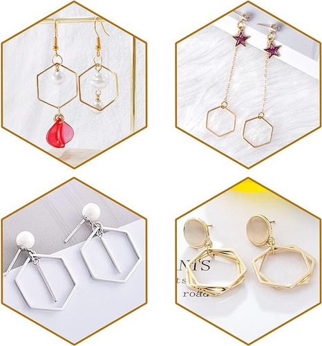 Bisuteria Para Hacer Aretes Aros Modernos Para Manualidades