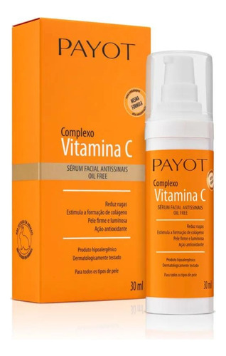 Payot Vitamina C Sérum Revitalizante 30ml Tipo De Pele Normal