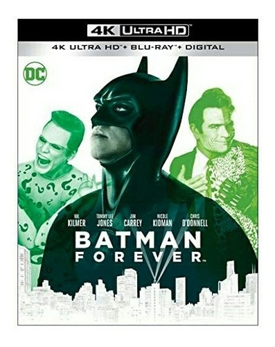 Batman Forever 4k+blu Ray Película Nuevo