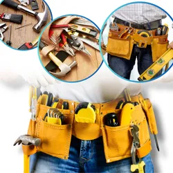 Comprar Arriata Cartucheira Cinto De Carpinteiro Marceneiro 11bolsos no Mercado Livre