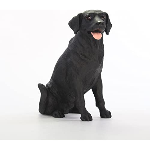 Figurina De Perro Labrador Negro.