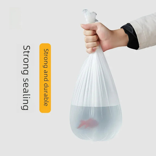 Bolsa De Basura Biodegradable Blanca, 50 Cm X 60 Cm [1 Rollo