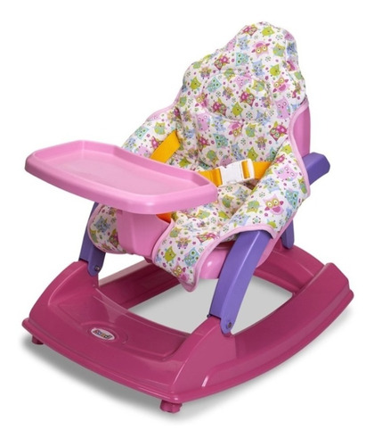 Baby Chair Rondi Silla Mecedora 4 En 1  Rosa  Rondi