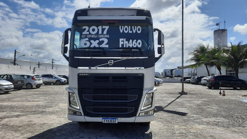 Imagem 1 de 9 de Volvo Globetroter Fh460 6x2 Mola Branco Revisado Selectrucks