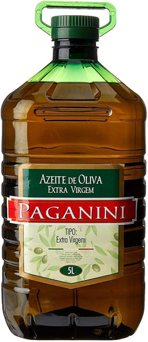 Azeite De Oliva Paganini Extra Virgem 5 Litros