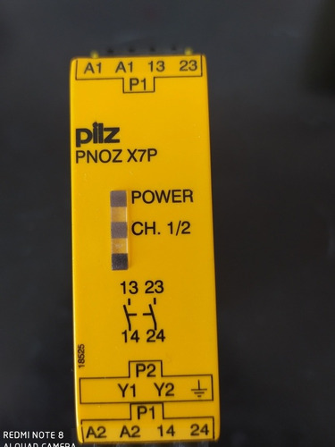 Pilz Relevador De Seguridad Pn0z X7p Mod.777053