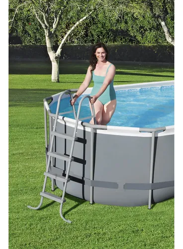 Piscina Bestway Ovalada Filtro + Accesorios 5.49x2.74x1.22m