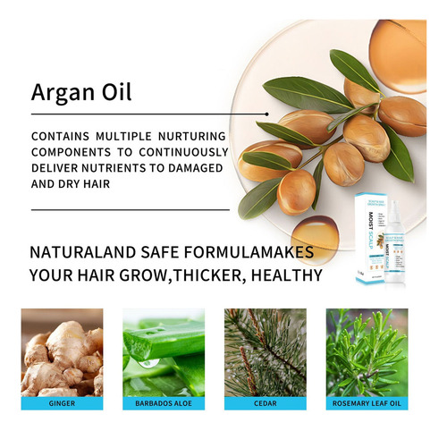 A Aceite De Argán Para El Crecimiento Del Cabello